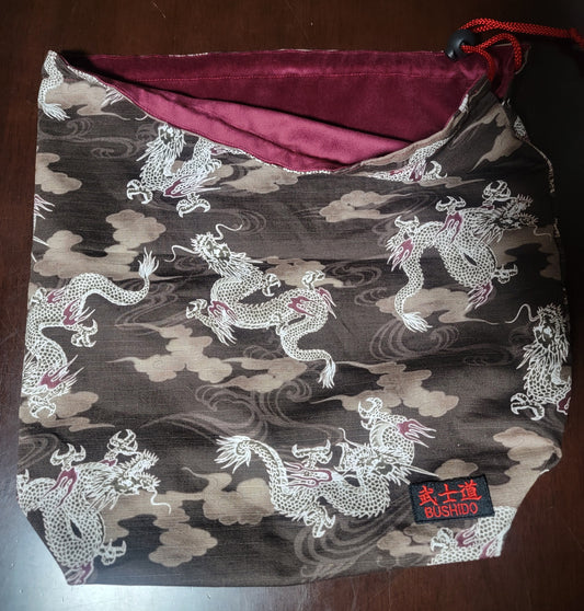 Grey Ryu mask bag